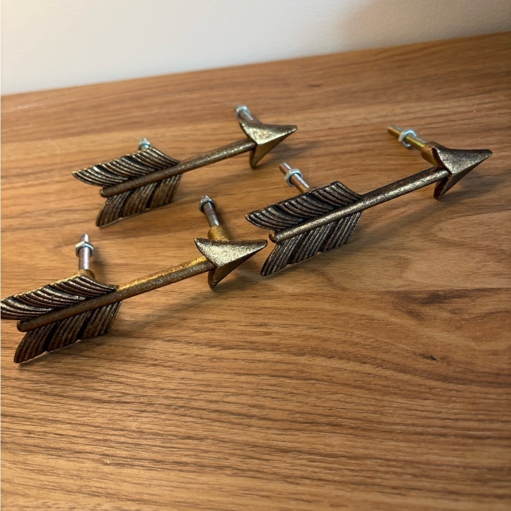 RUSTIC ARROW DRAWER PULLS